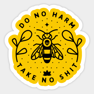 Do No Harm Sticker